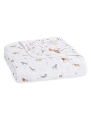 Aden + Anais White Dream Blanket Muslin Safari Dream - Image 1 of 1