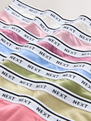 פסטלים - מארז של 7 תחתונים עם לוגו מכותנה - תמונה 13 מתוך 14