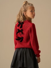 Angel & Rocket Red Alexis Bow Back Boule Jumper - Image 2 of 8