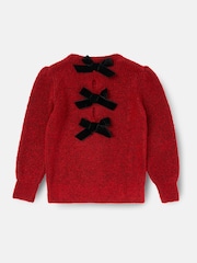 Angel & Rocket Red Alexis Bow Back Boule Jumper - Image 6 of 8