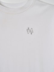 Angel & Rocket White Evan White T-Shirt - Image 3 of 3