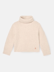 Angel & Rocket Cream Maddie Chunky Rollneck Jumper - Image 4 of 6