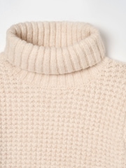 Angel & Rocket Cream Maddie Chunky Rollneck Jumper - Image 6 of 6