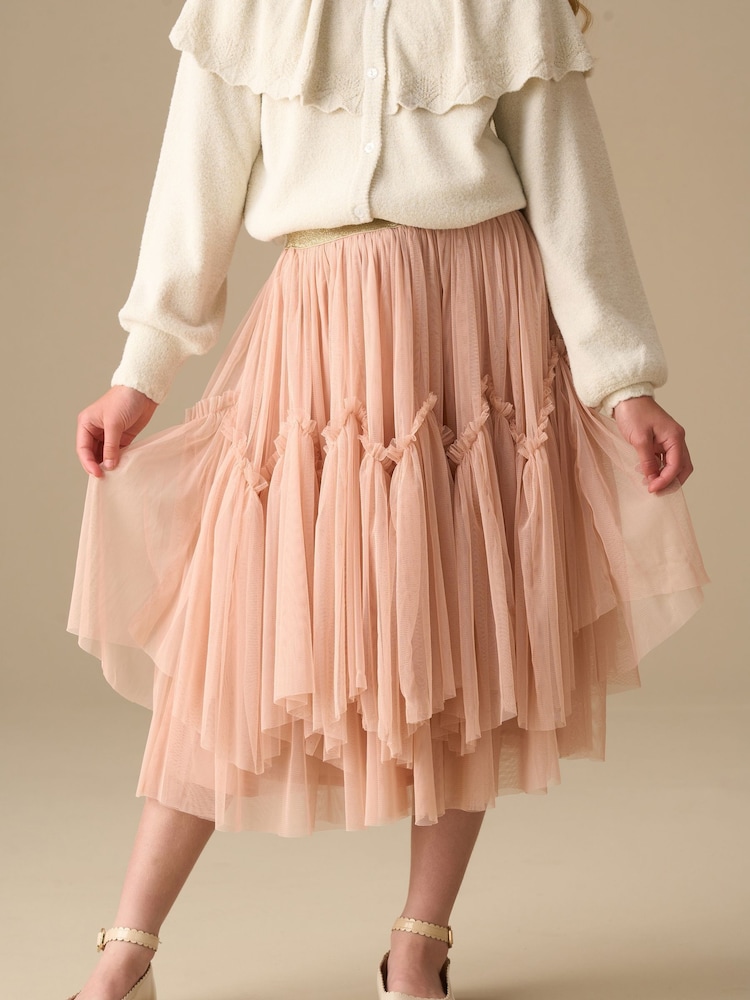 Angel & Rocket Pink Esther Maxi Ballerina Tulle Skirt - Image 2 of 7