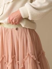 Angel & Rocket Pink Esther Maxi Ballerina Tulle Skirt - Image 4 of 7