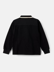 Angel & Rocket Black Tucker Tipped  Polo Shirt - Image 6 of 6
