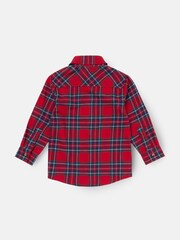 Angel & Rocket Red Camden Brushed Shirt With Bow Tie - Image 6 of 7