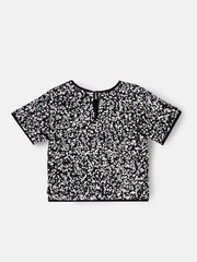 Angel & Rocket Silver Leona Black Sequin Top - Image 7 of 8