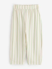 Cream Pastel Wide Leg Striped Trousers - Image 1 of 1