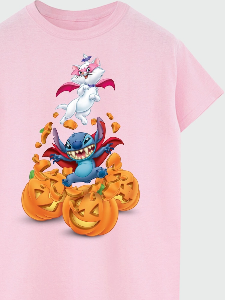 Brands In Pink Disney Stitch Halloween  T-shirt - Image 5 of 5
