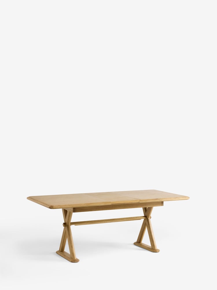 Nina Campbell Oak Mason 6 to 8 Seater Extending Dining Table - Image 2 of 3 Nina Campbell Oak Mason 6 to 8 Seater Extending Dining Table - Image 2 of 3