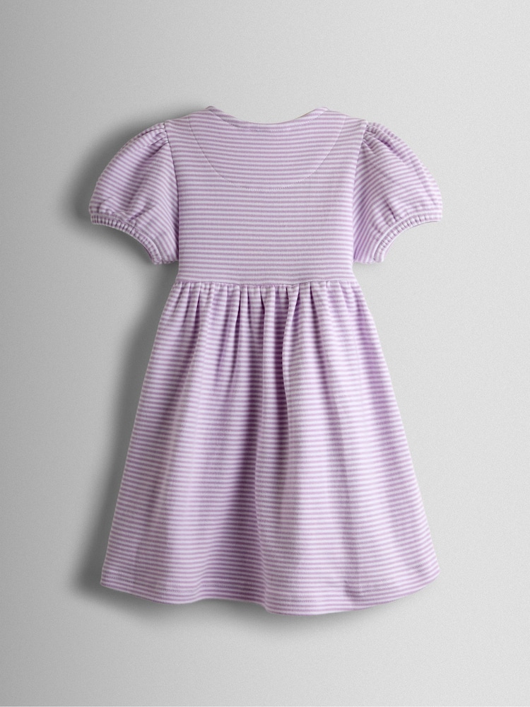 JoJo Maman Bébé Purple Dress - Image 2 of 3