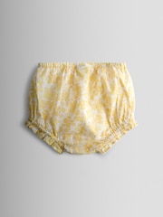 JoJo Maman Bébé Garden Floral Smocked Woven Dress - 圖片 5/6