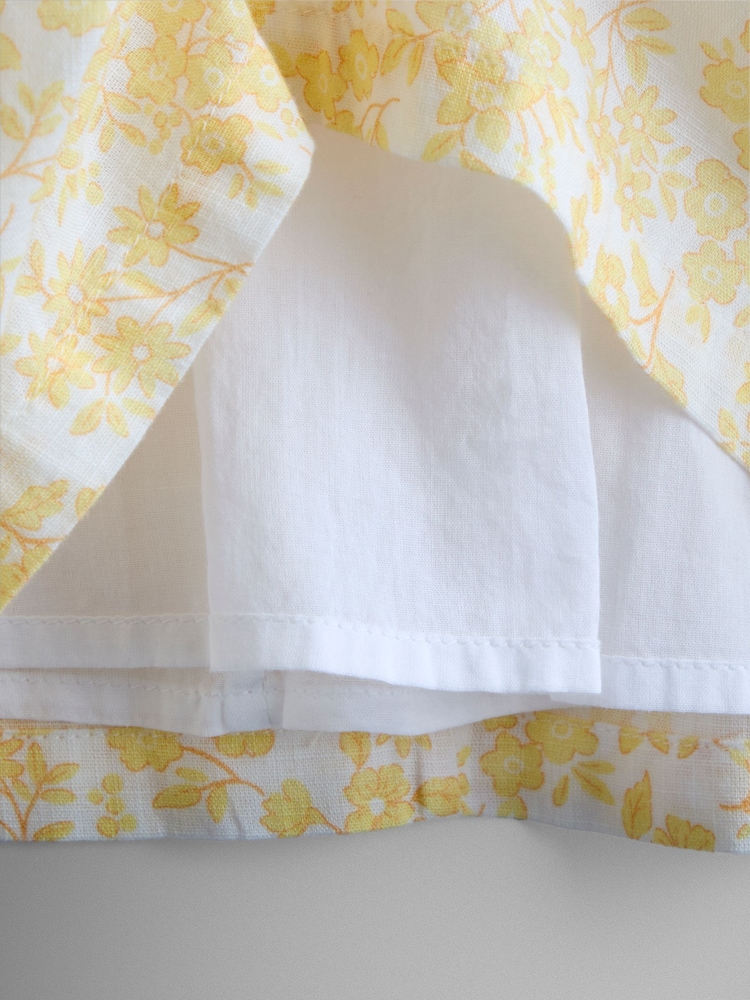 JoJo Maman Bébé Garden Floral Smocked Woven Dress - 圖片 6/6