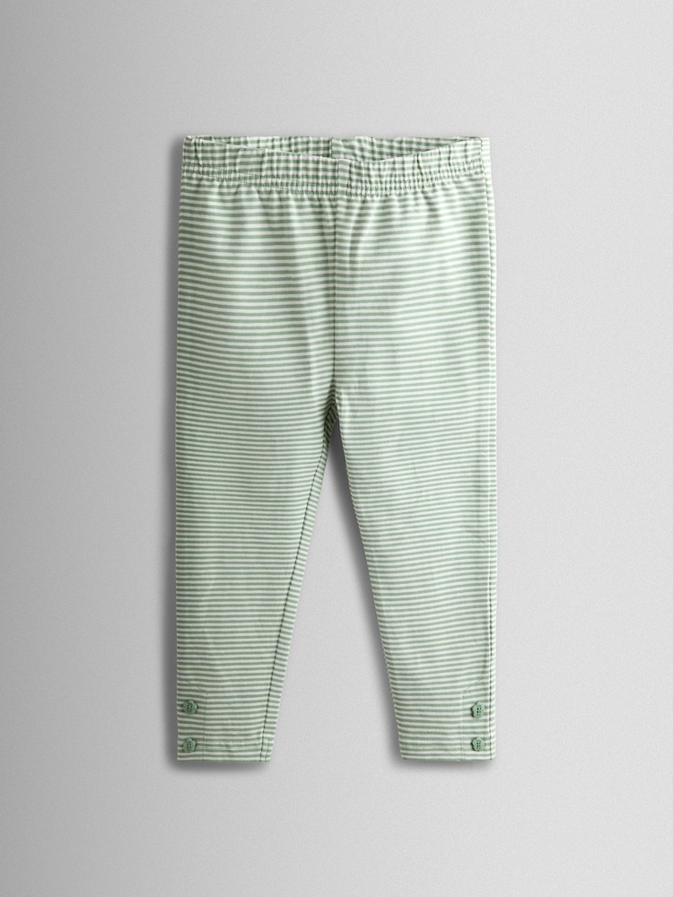 JoJo Maman Bébé Pink Cherry 2-Pack Leggings - Image 2 of 7