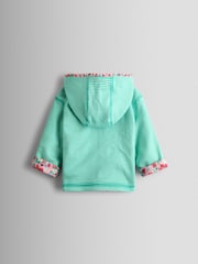 JoJo Maman Bébé Pretty Appliqué Reversible Hoodie - Imaginea 3 din 9