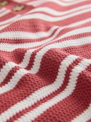 بني مائل للأحمر - رداء عُلوي راجبي محبوك للحوامل - صورة 9 من 9