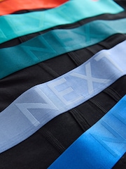 Bright Red/ Blue/ Yellow 10 pack A-Front Boxers - Image 14 of 14