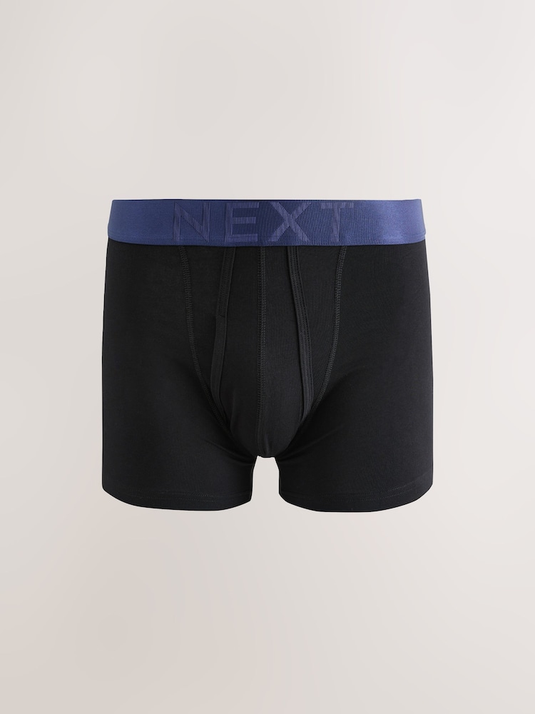 Bright Red/ Blue/ Yellow 10 pack A-Front Boxers - Image 2 of 14