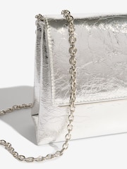 Ασημί - Τσάντα ώμου με αλυσίδα σε σχήμα αλυσιδίτσας για φίλους - Εικόνα 5 από 7