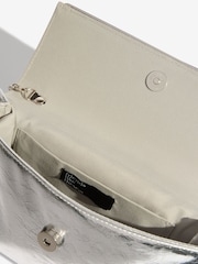 Ασημί - Τσάντα ώμου με αλυσίδα σε σχήμα αλυσιδίτσας για φίλους - Εικόνα 6 από 7