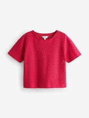 Red Crochet T-Shirt - Image 1 of 1