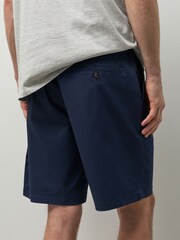 Encre Bleue - Coupe droite - Short chino stretch - Image 4 de 9