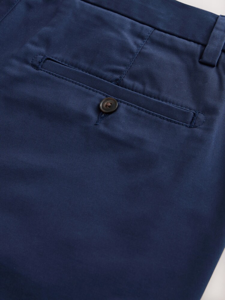 Encre Bleue - Coupe droite - Short chino stretch - Image 9 de 9