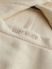Superdry Grey Blank Oversized Hoodie - Image 2 of 2