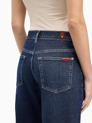 For All Mankind 7 מכנסי ג'ינס בגזרה ישרה, דגם Stovepipe - תמונה 3 מתוך 6