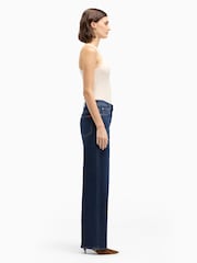 For All Mankind 7 מכנסי ג'ינס בגזרה ישרה, דגם Stovepipe - תמונה 4 מתוך 6