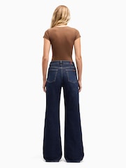 7 For All Mankind Blue Lotta Blue Crest Jeans - Image 2 of 6