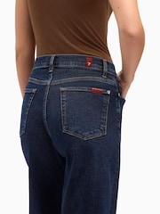 7 For All Mankind Blue Lotta Blue Crest Jeans - Image 3 of 6