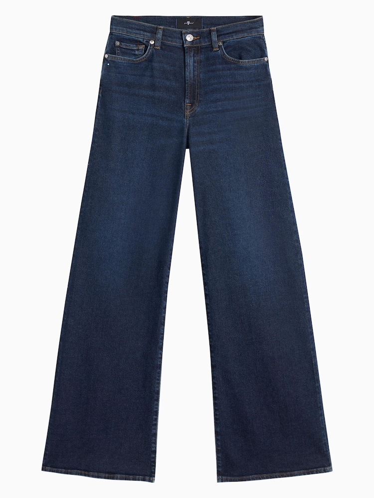 7 For All Mankind Blue Lotta Blue Crest Jeans - Image 6 of 6