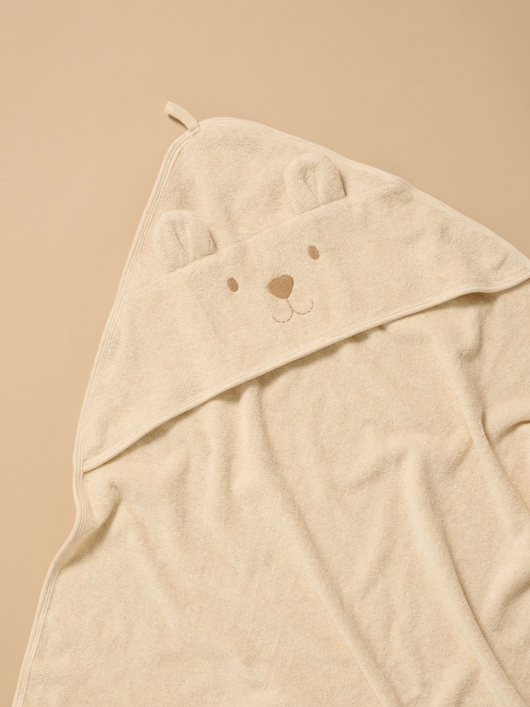 Natur - Purebaby Essential Bear Towel - Bild 2 von 5