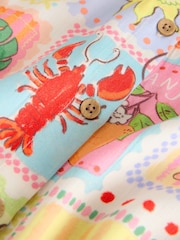 Mutli Postcard Print Shirt and Shorts Set (3-16yrs) - Image 8 of 9