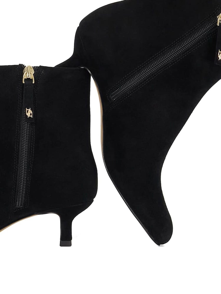 Dune London Black Orina Round Toe Kitten Heels - Image 6 of 6 Dune London Black Orina Round Toe Kitten Heels - Image 6 of 6