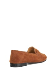 Dune London Brown Greek Slim Sole Loafers - Image 5 of 6