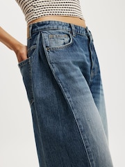 Cotton On Blue 91 Wide Leg Jeans - Image 4 of 6
