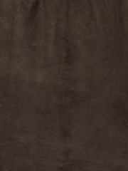 Rotate Brown Suede Mini Bell Skirt - Image 3 of 3