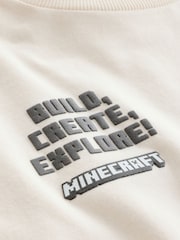 Mint Green/ Stone 2 Pack Minecraft T-Shirt (3-16yrs) - Image 6 of 6