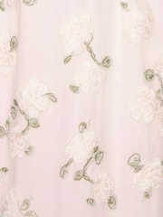 Rotate Pink Flower Beads Maxi Dress - Image 6 of 6