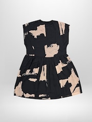 Religion Black Elisa Sleeveless Shift Dress With Rib Neck Line In Abstract Print - Image 3 of 4