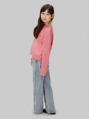 Calvin Klein Pink Logo Jumper - Image 4 of 6