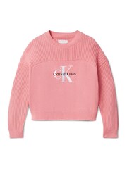 Calvin Klein Pink Logo Jumper - Image 6 of 6