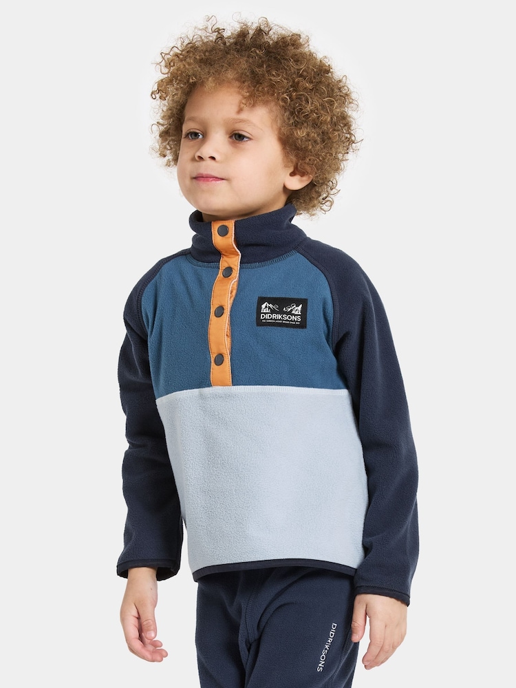 Didriksons Monte Kids Half-Button Fleece - Image 1 of 4