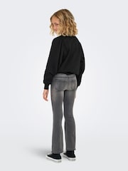 ONLY KIDS Grey Flared Leg Jeans - Image 3 of 5