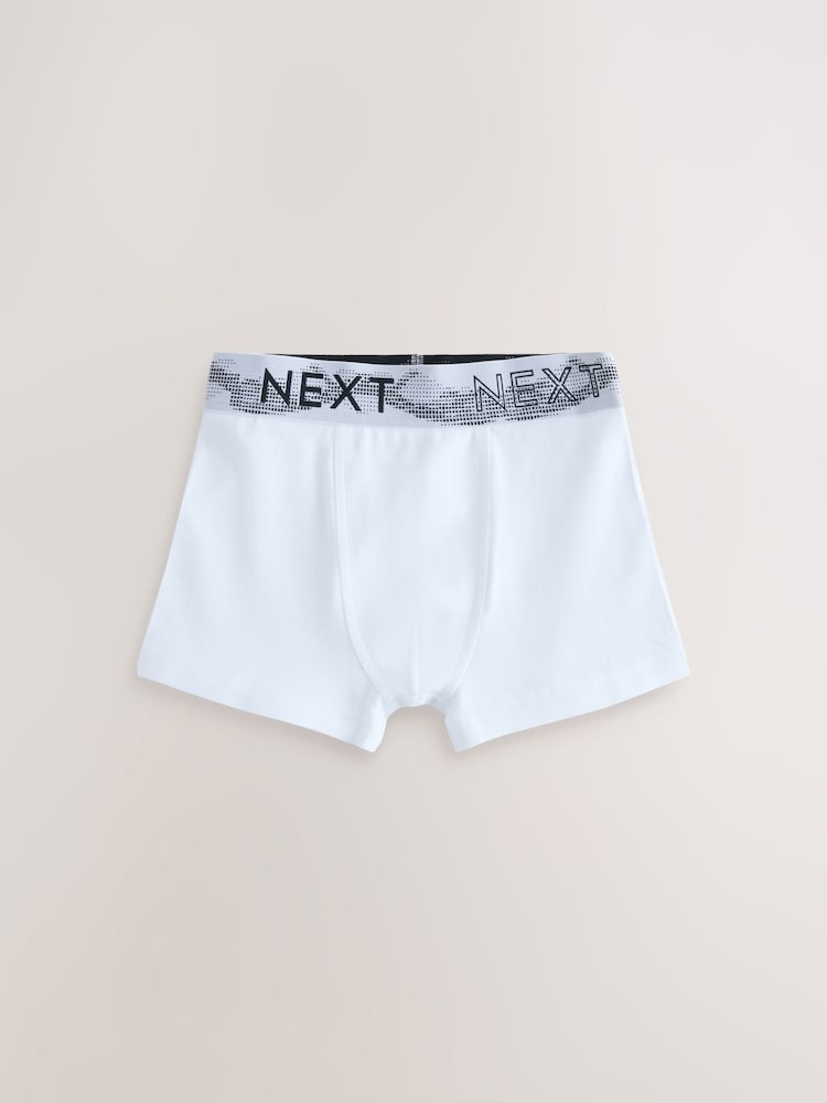 White with Stippling Waistband - حزمة من 5 سراويل داخلية (5.1-16 سنة) - صورة 2 من 9