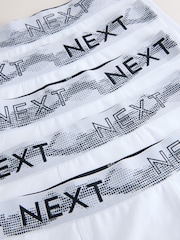 White with Stippling Waistband - حزمة من 5 سراويل داخلية (5.1-16 سنة) - صورة 8 من 9