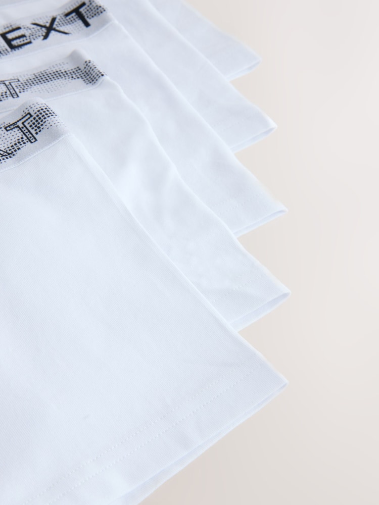 White with Stippling Waistband - حزمة من 5 سراويل داخلية (5.1-16 سنة) - صورة 9 من 9
